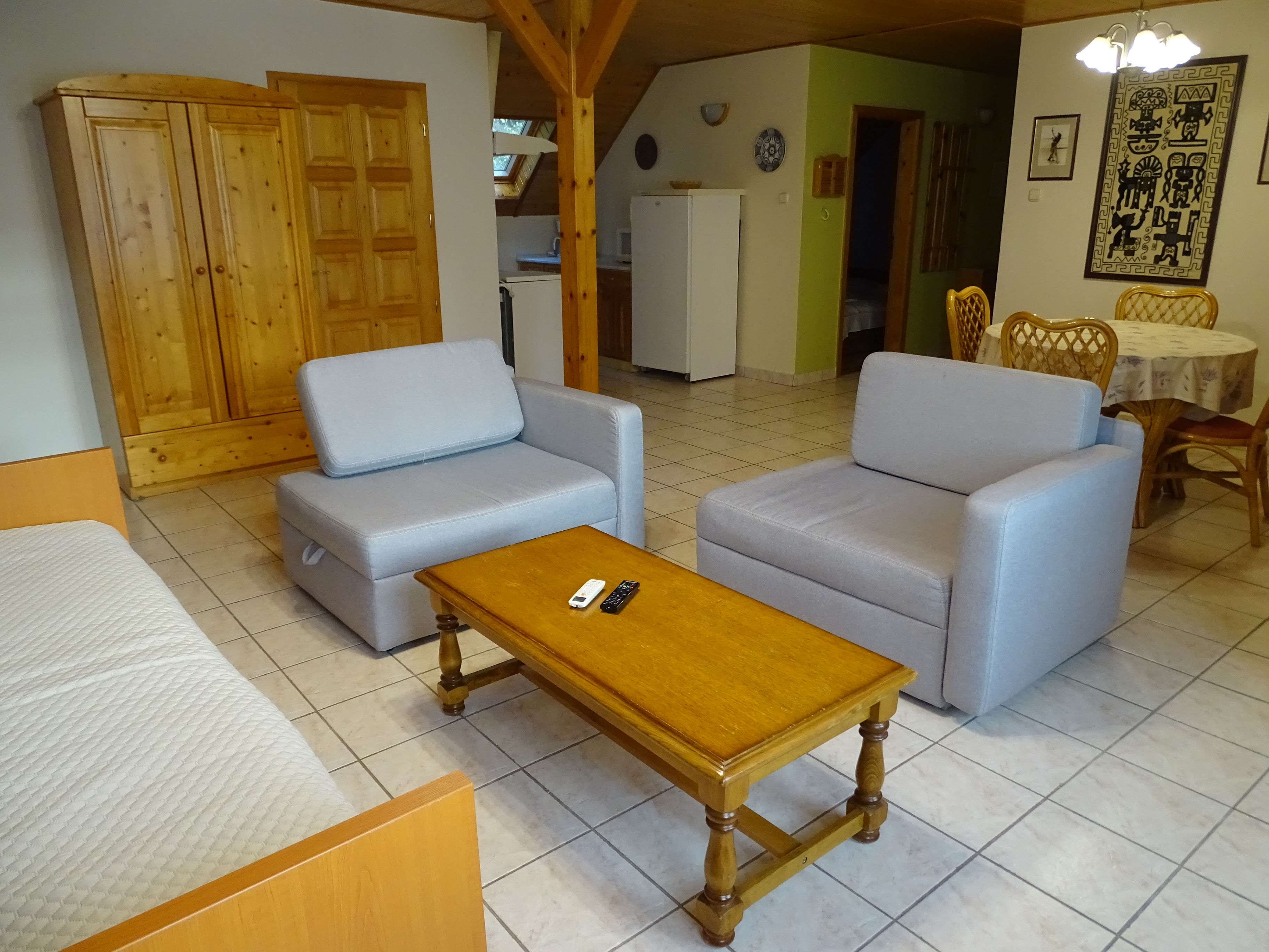 Panoráma 1. apartman nappali