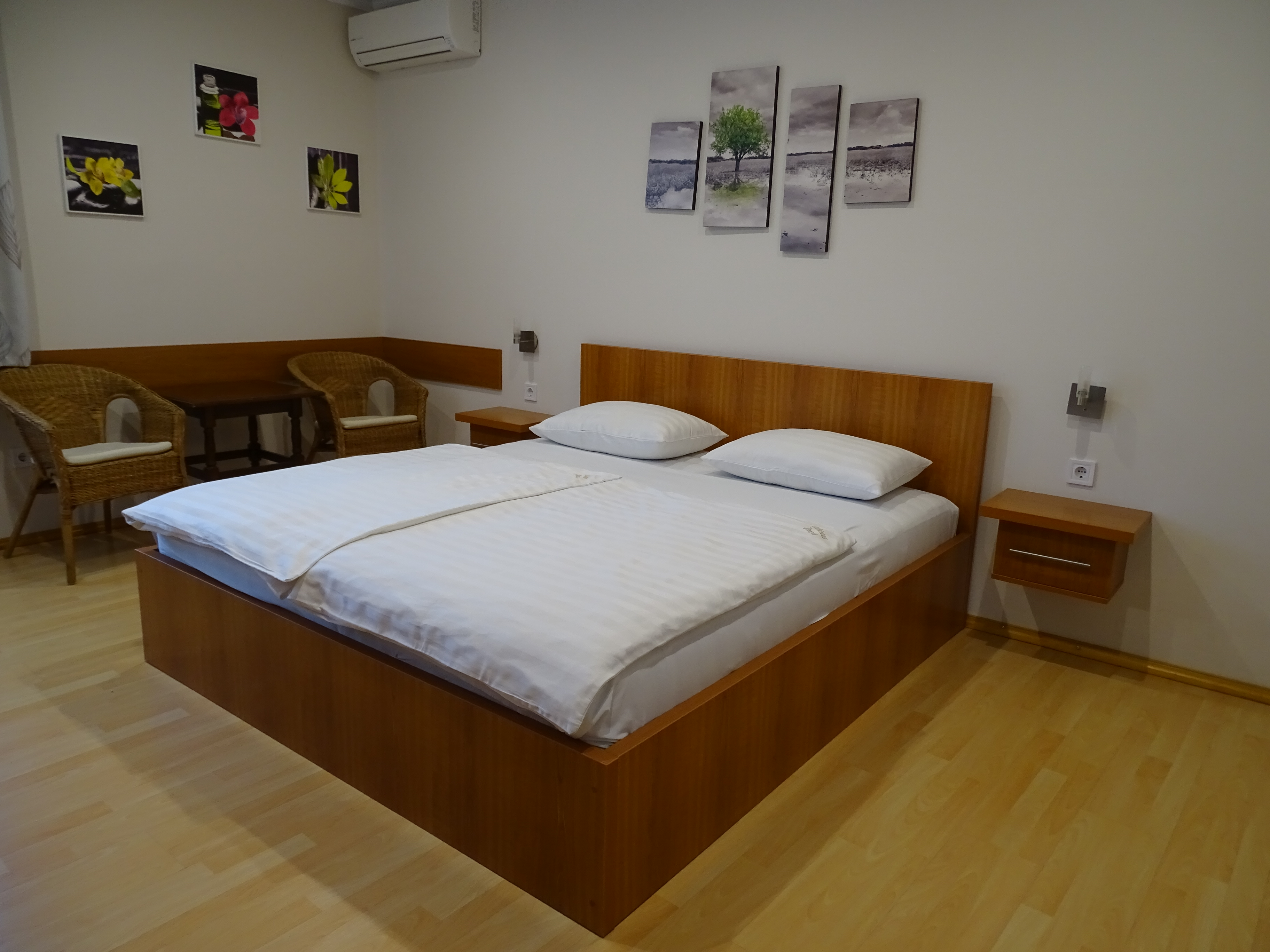 Double rooms