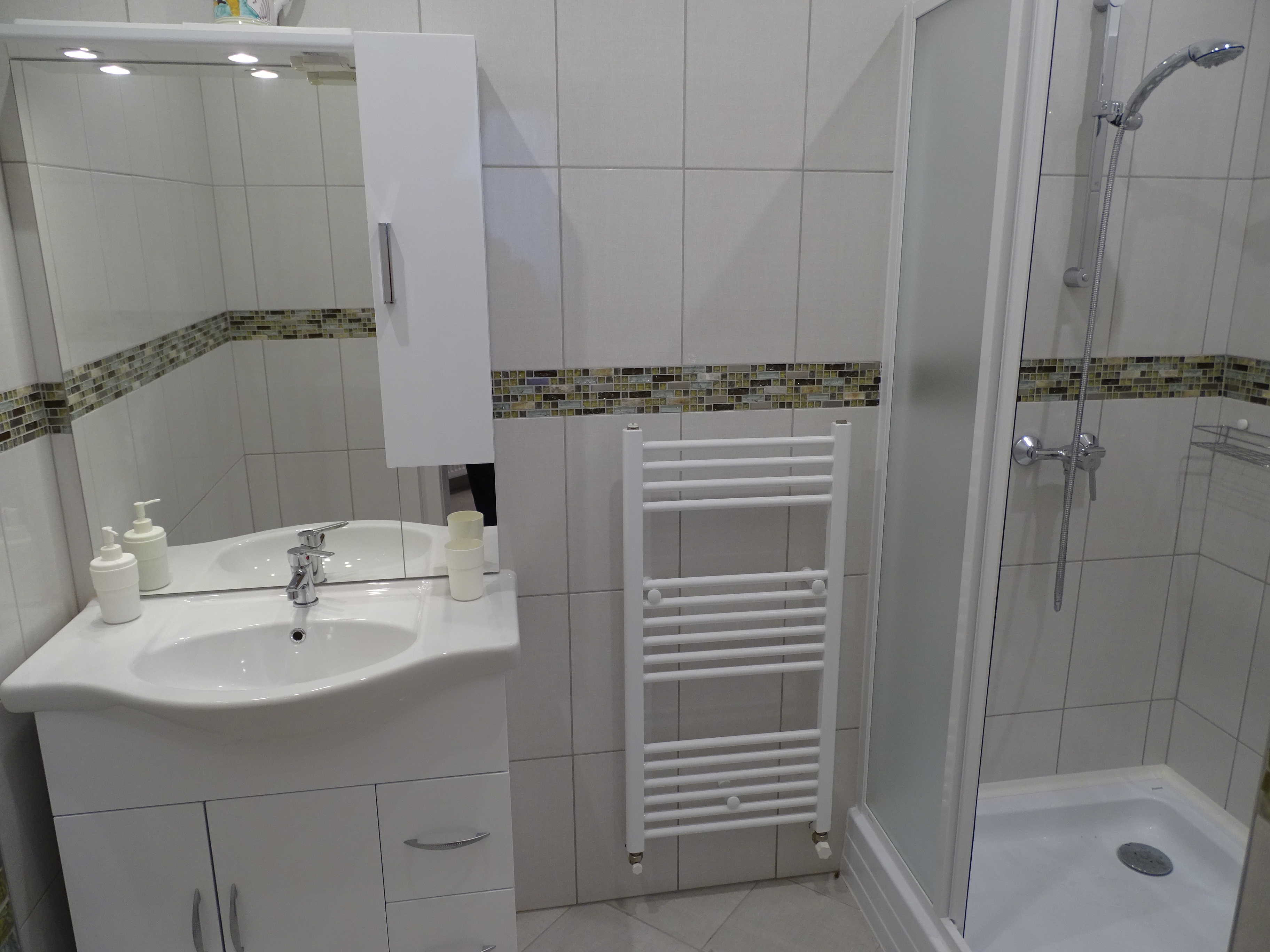 Családi 1. apartman fürdőszoba
